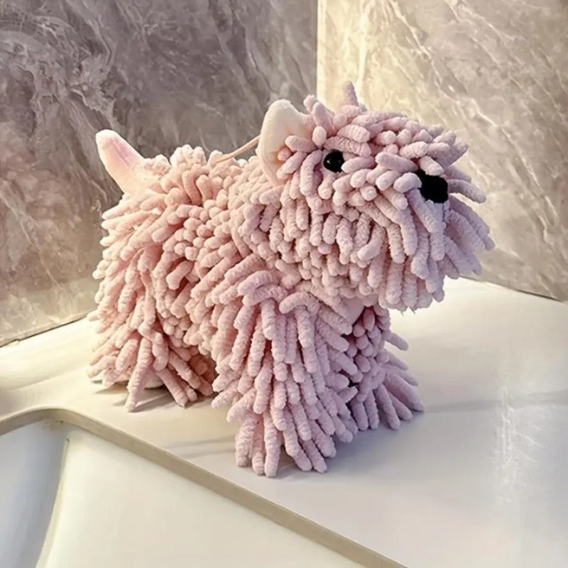 Cute Dog Microfiber Drying Towel