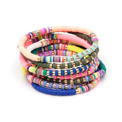 Clay Beads Bracelet Making Kit
