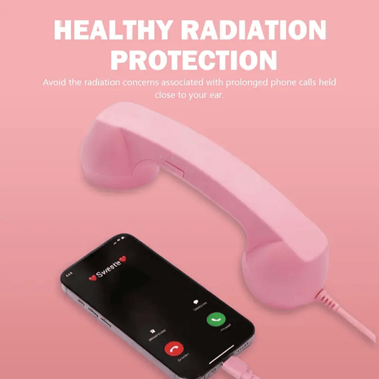 ☎️ Auricular de teléfono retro con interfaz tipo C 📞