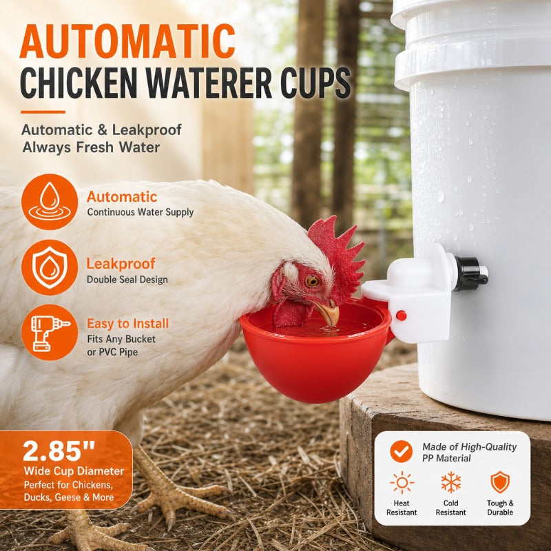 Self-Refilling Coop Waterer