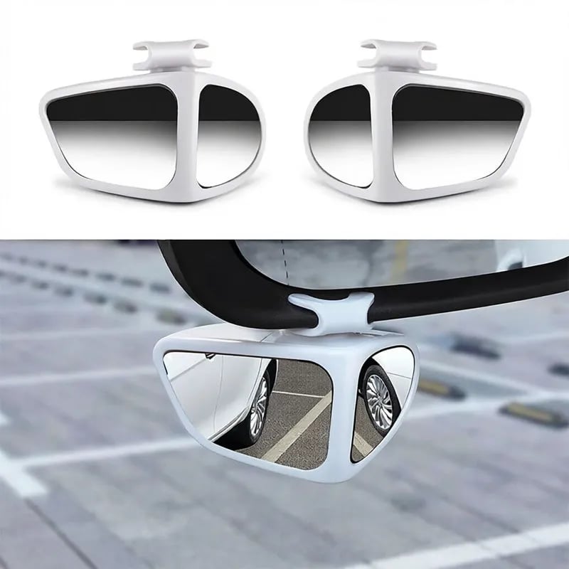 🎉🚗 360° Blind Spot Wide-Angle Rearview Mirror