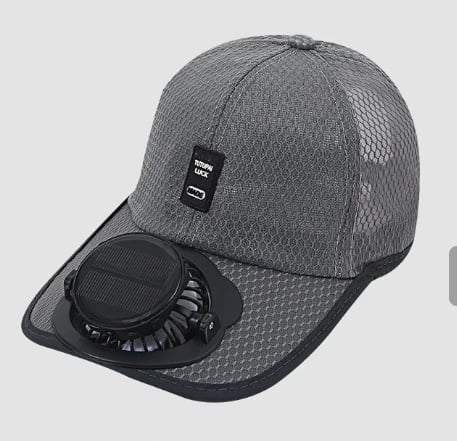🧢2026 Pro Outdoor Cooling Hat: Dual-Power Fan Cap