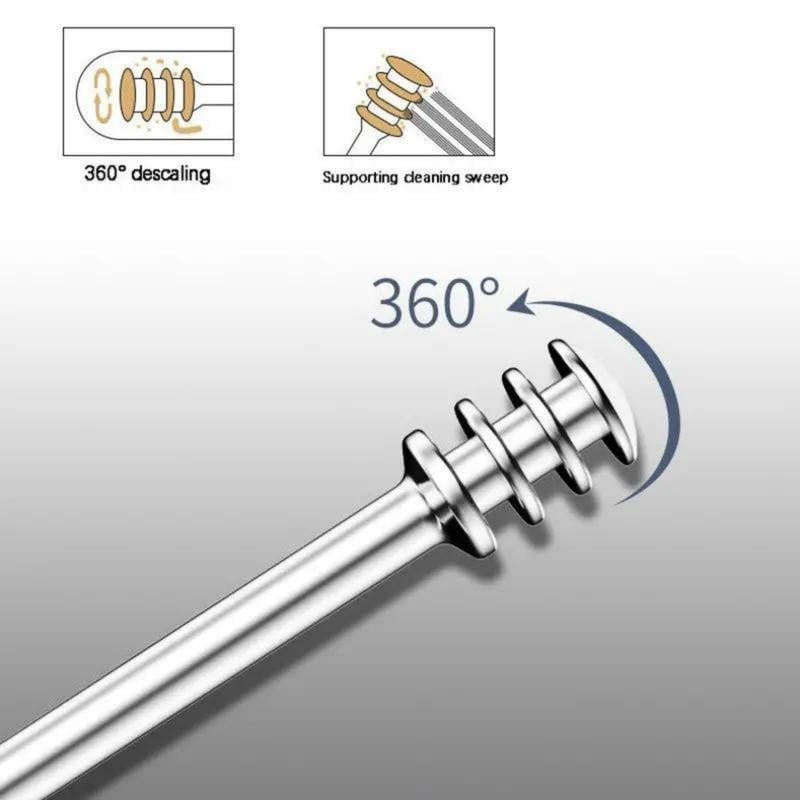 6 Counts/Set Ear Wax Removal Tool Set with Storage Tube