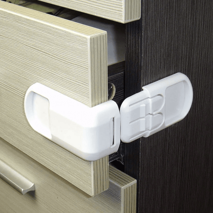 Plastic Baby Safety Drawer Locks👍