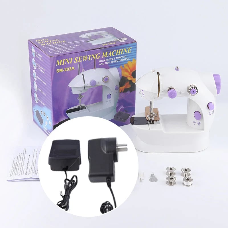 🧵 Mini Electric Sewing Machine – Compact Household Repair & Craft Tool ✨