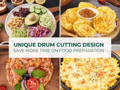 Rotary Cheese Grater with Handle