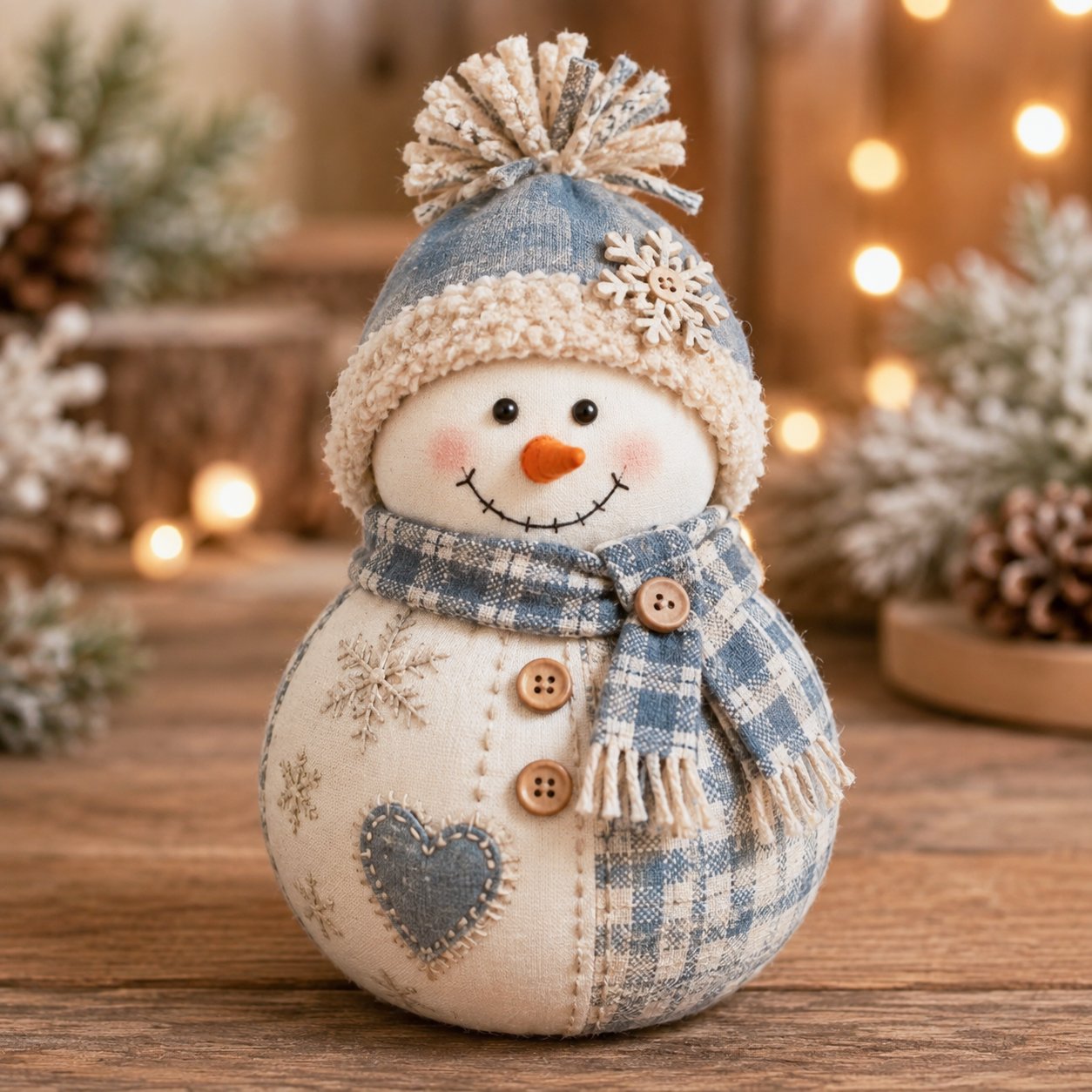 🔥 50% OFF - 🎄 Patchwork Fabric Doll DIY Kit