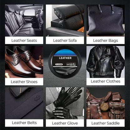 Cleaning and care cream &Cleaning paste for leather care