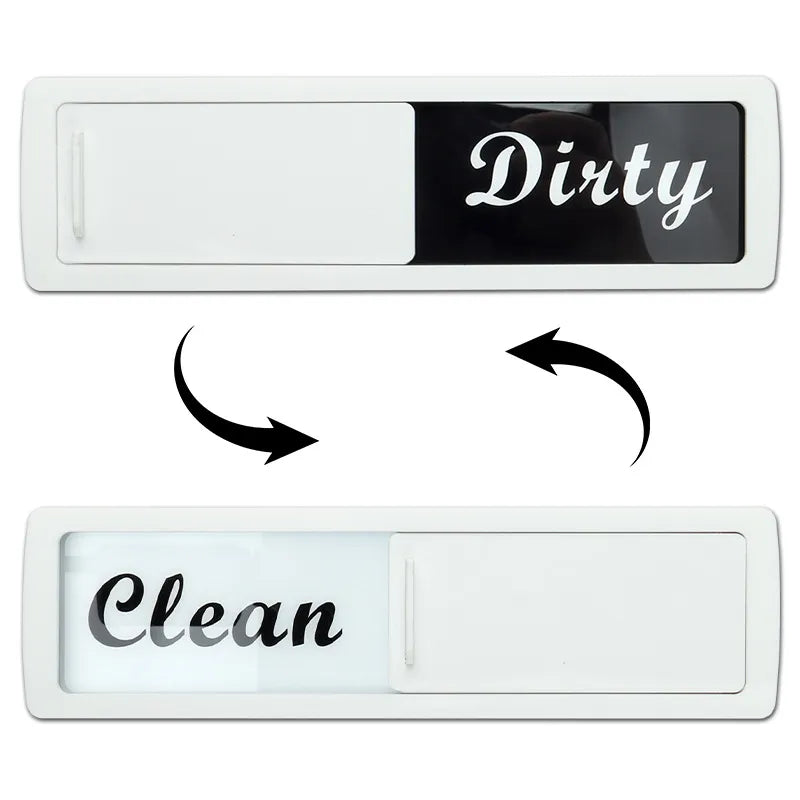 Clean Dirty Dishwasher Magnet Indicator Sign ✨