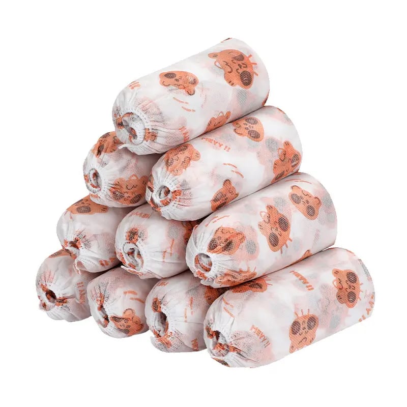 50 counts Disposable Thickened Cartoon Shoe Covers