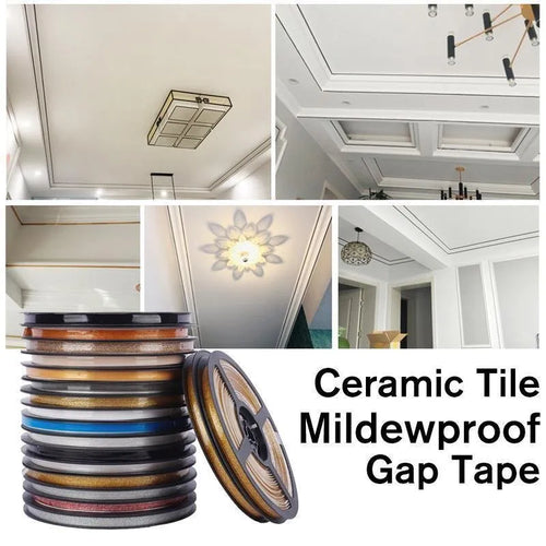 📢📢49% OFF !! ⏰🔥🔥Self-Adhesive Anti-Mold Gap Beautifying Tape (6 M/20 ft)
