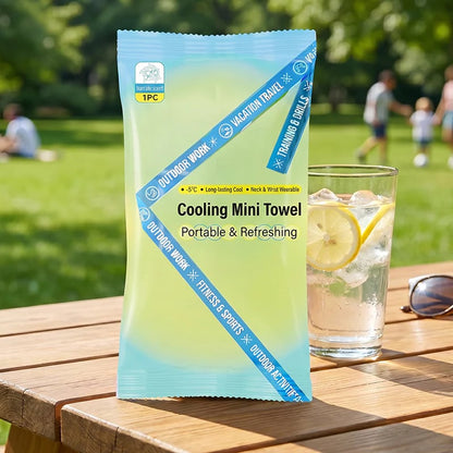 🧊BUY MORE SAVE MORE💦 Instant cooling towel – portable, breathable, perfect for workouts & travel!