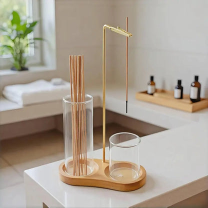 2 in 1 Incense & Candle Holder(Fragrance-free)