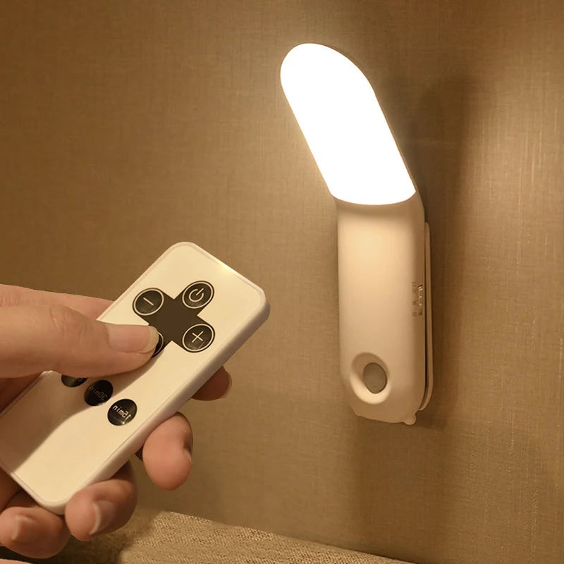 Magnetic 3-Color Adjustable LED Night Light (Touch Control Only)