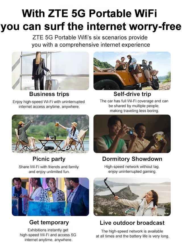 📶 Pocket WiFi – Ready in Seconds No Setup. No Hassle. Just Connect.