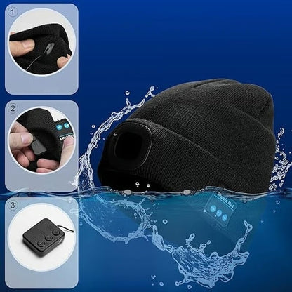 🔥Bluetooth Beanie with LED Light & Removable Speakers