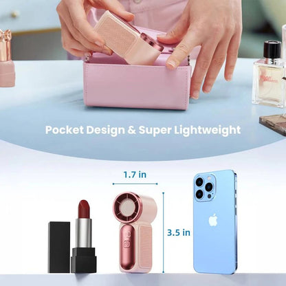 ❄️ Portable High-Speed Mini Fan 💨 Durable Compact Handheld Cooling Fan