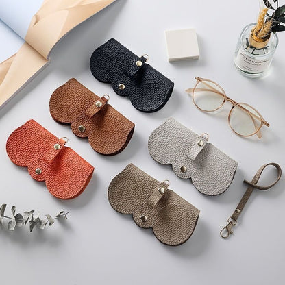 ✨Bolsa para gafas de sol de cuero sintético suave👓️