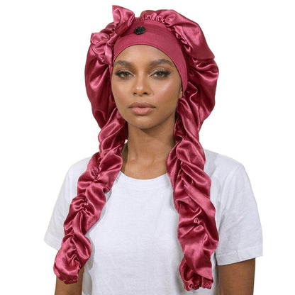 🔥Silk Bonnet for Long Curly Hair