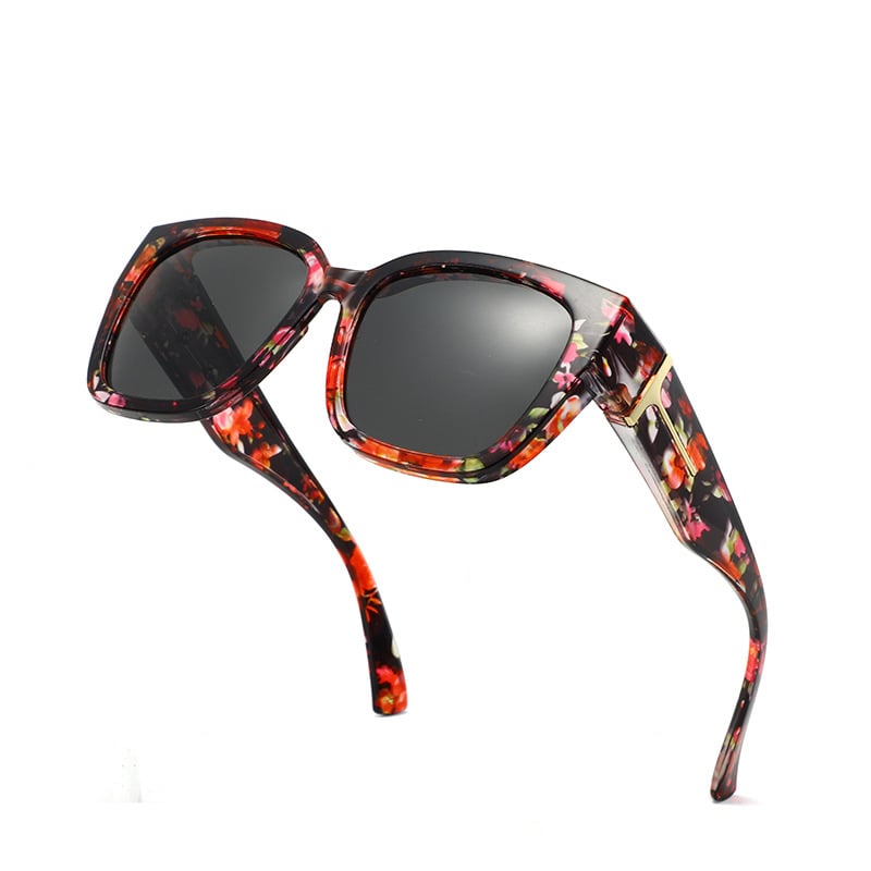 Mirrored Sunglasses Polarized Fit Over Glasses for Women Men for Driving