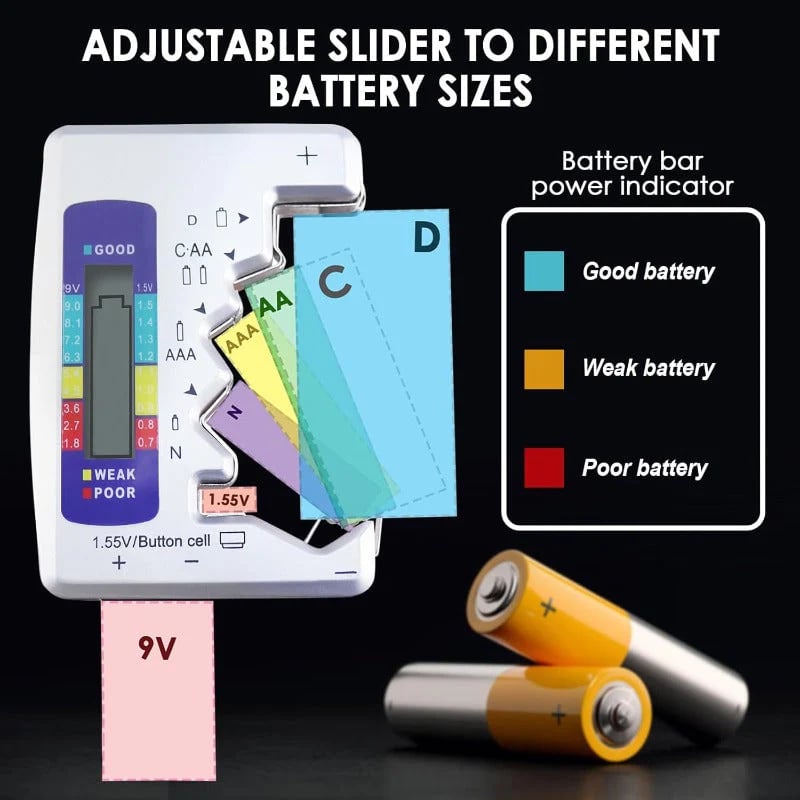 Digital Universal Battery Tester