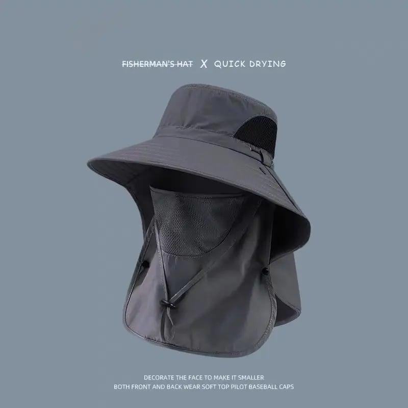 🔥LAST DAY 47% OFF🎣- Unisex adventure sun hat - provides ultimate UV protection for all terrains.