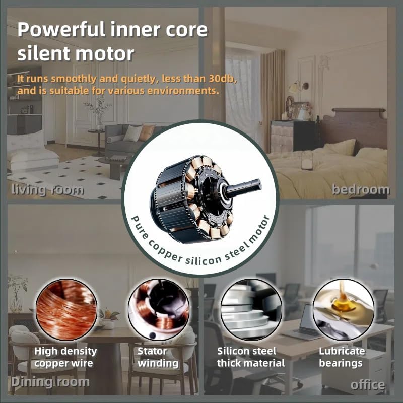 2-in-1 Remote-Controlled LED Ceiling Fan Light