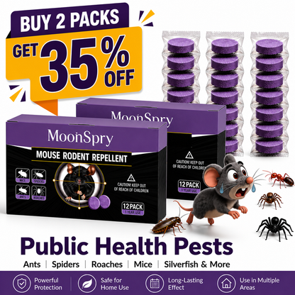 🐭 All-Natural Peppermint & Cinnamon Pest & Rodent Repellent Pucks 🕷️🐍