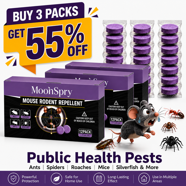 🐭 All-Natural Peppermint & Cinnamon Pest & Rodent Repellent Pucks 🕷️🐍