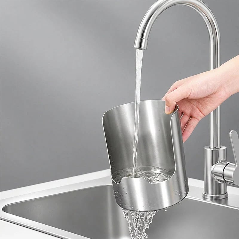 🥳2026 HOT SALE🥳💞50K+ SOLD!🍳🧑‍🍳 ! Multi-Functional Kitchen Utensil Holder – Holds pot lids, spatulas & cutting boards. Thickened stainless steel, space‐saving. 🛡️✨