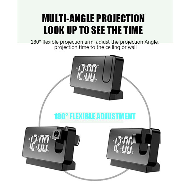 🔥BUY MORE SAVE MORE⏰Smart Digital Projection Clock🕰️