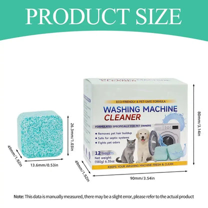 ⚡50K+ SOLD!🔥🔥SOPAMI Eco-Friendly Washing Machine Cleaner Fights Pet Odors