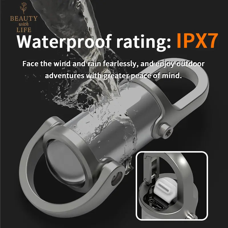 Rechargeable Mini Keychain Flashlight🌟Super Bright