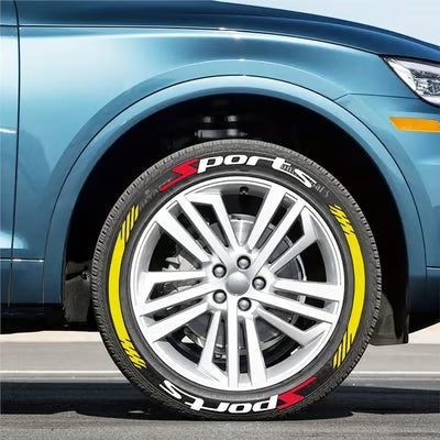 Limited Time Buy 1 Get 1 Free & 4Pcs 3D Car Tire Stickers – Waterproof Universal Wheel Decals | Motorcycle Auto Exterior Accessories
