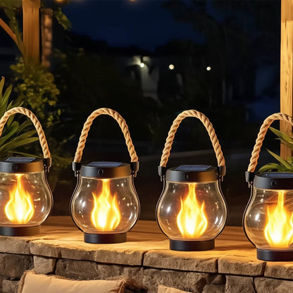 🔥 Solar Garden Lanterns⚡ Make Your Backyard Feel Magical After Dark