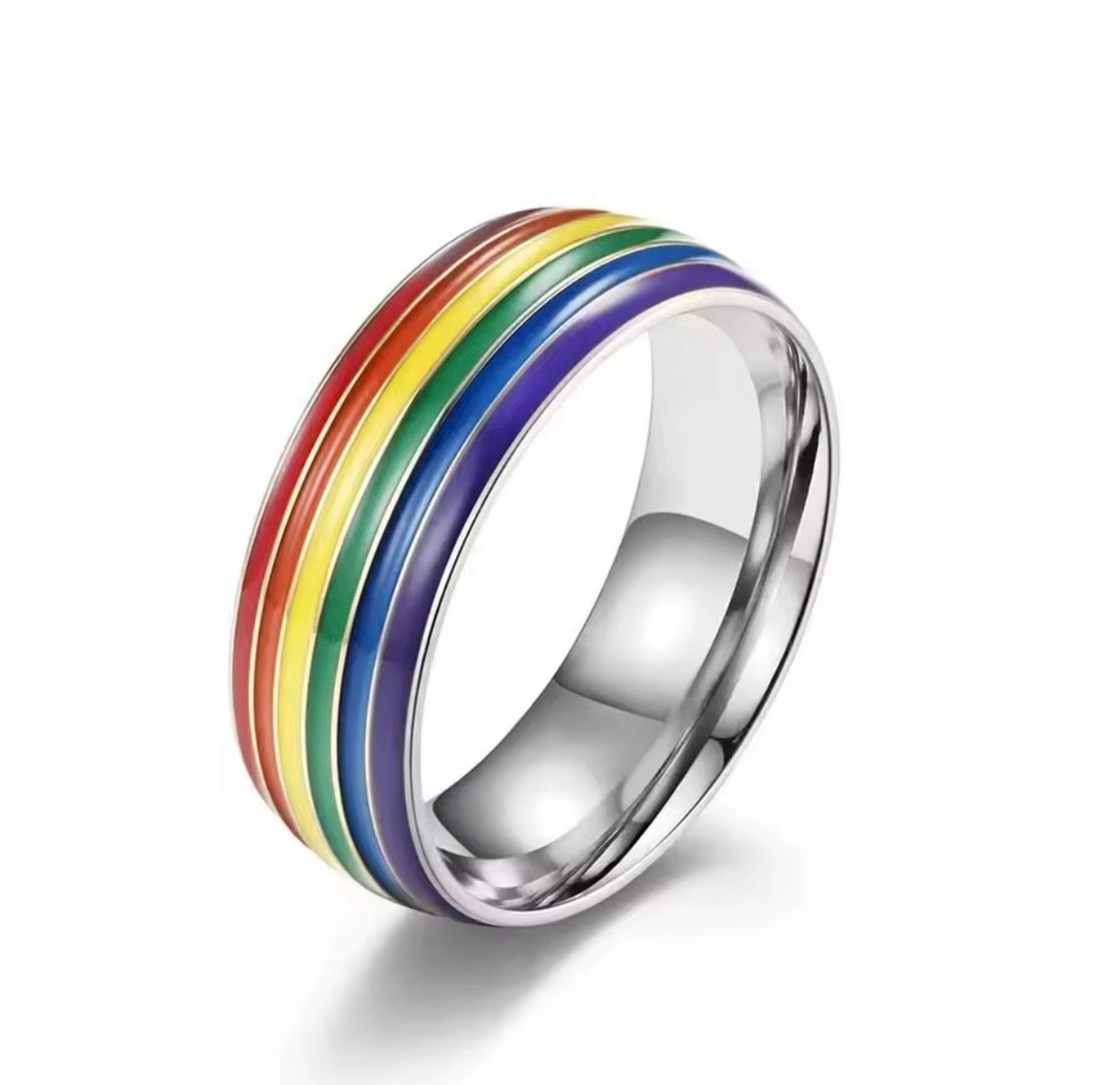 Handmade Vibrant LGBTQ Pride Rings 🌈
