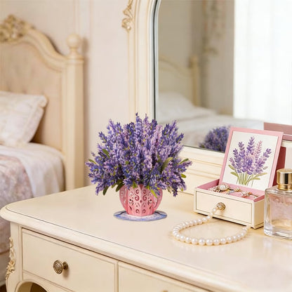 💌2-in-1 Gift & Décor for Every Moment🌸3D Flower Bouquet Pop Up Card