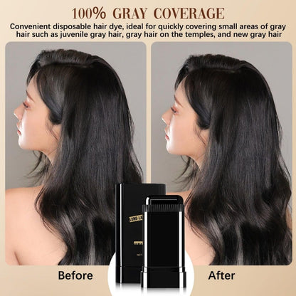 🔥Hot Sale👍🏻Portable hair coloring comb, easily covers gray hair