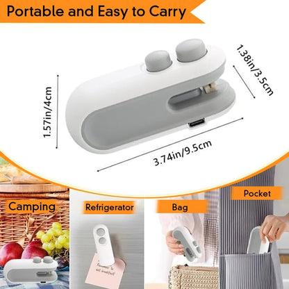 🏆Hot Sale🔥 2-in-1 Mini Bag Sealer