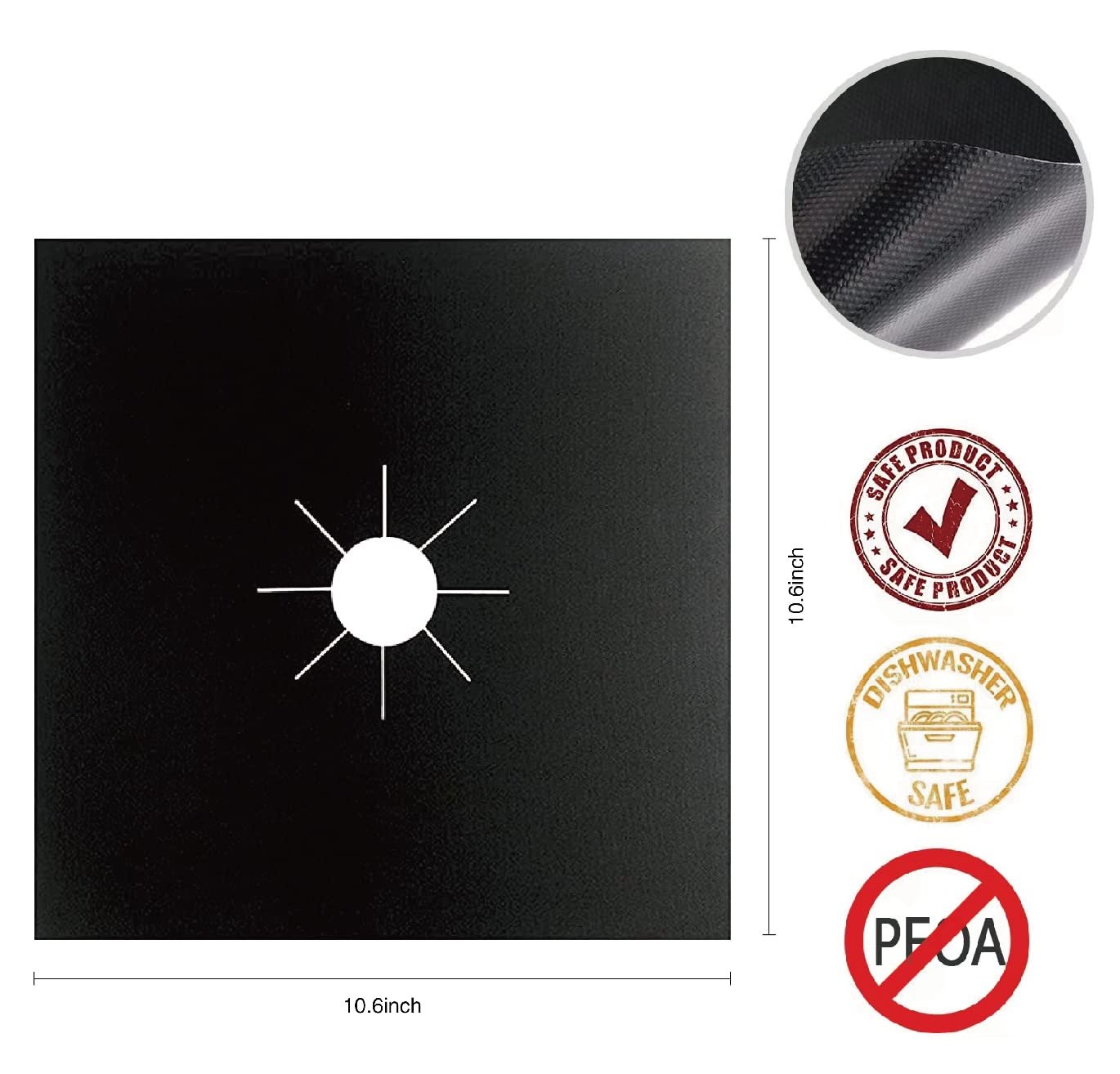 Gas Stove Burner Covers