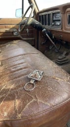 Custom Country Leather Keychain