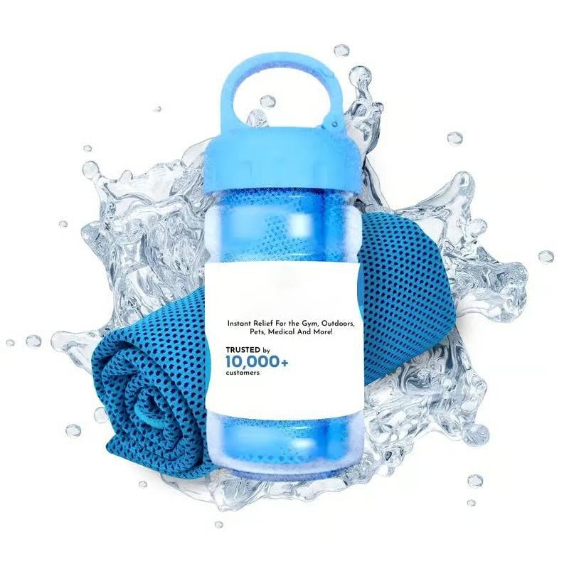 🎉BUY 1 GET 1 FREE🌞Cooling Bottle - Cold Sweat Towel You Can Use Anywhere, Anytime! Reusable Soft Absorbent Cooling Portable