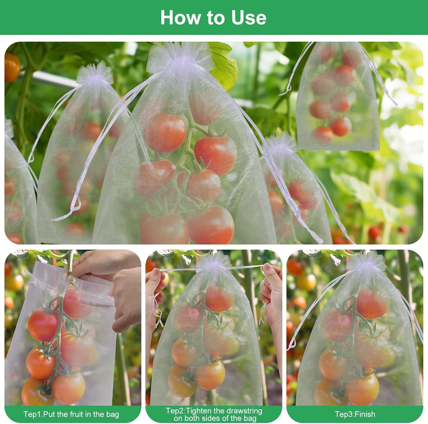 🔥 Insect and Bird-Proof Fruit Protection Bags