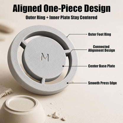 🔥Last Day 49% OFF - Pottery Foot Ring Tool