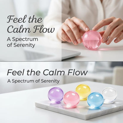 6cm Coconut Oil Stress Relief Squeezable Toy