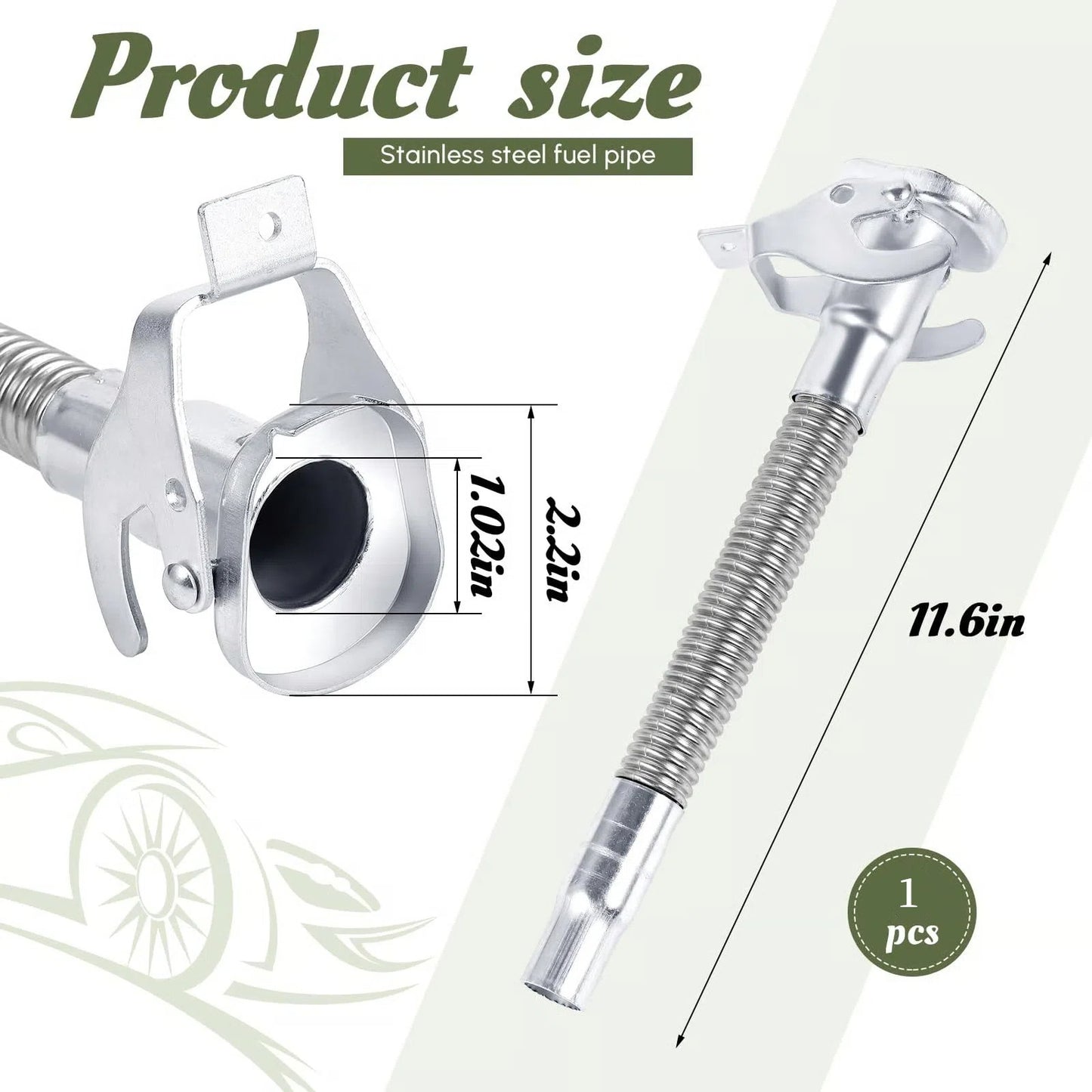 ✨ "Lifetime Rust-Proof Fuel Flow: Upgrade to Military-Grade Stainless Steel Lines NOW!" ✨