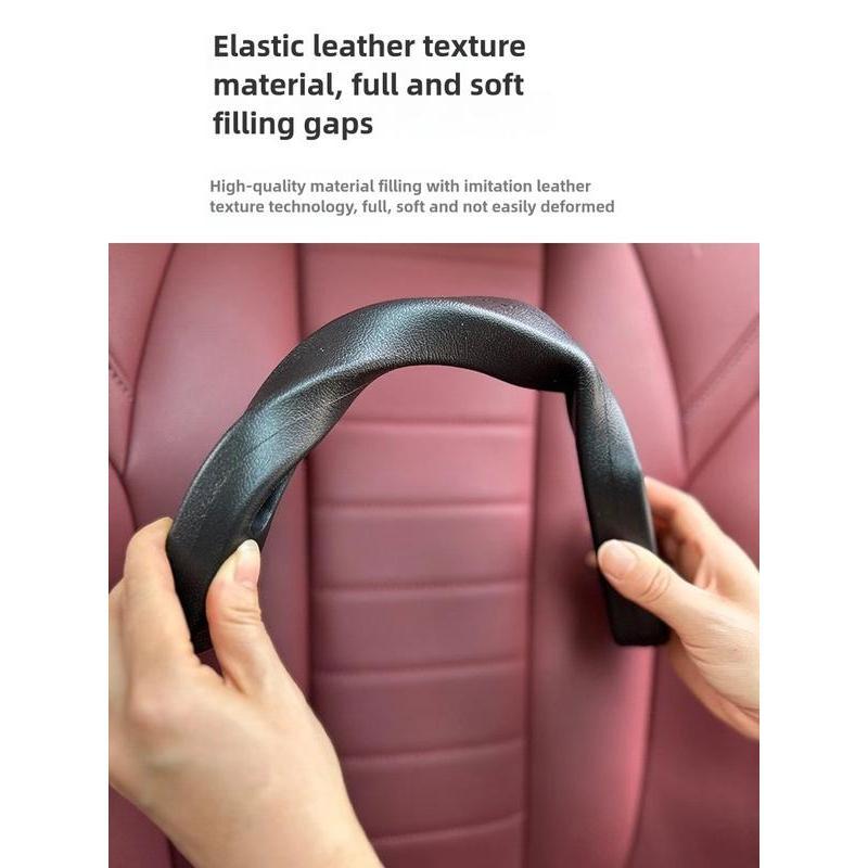 🔥Last Day 50% OFF🔥 Universal Car Seat Gap Filler Strip – Anti-Drop Pad with Seatbelt Slot