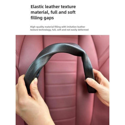 🔥Last Day 50% OFF🔥 Universal Car Seat Gap Filler Strip – Anti-Drop Pad with Seatbelt Slot
