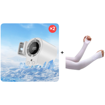 ✨Hands-Free Personal Cooling Fan with LED Display