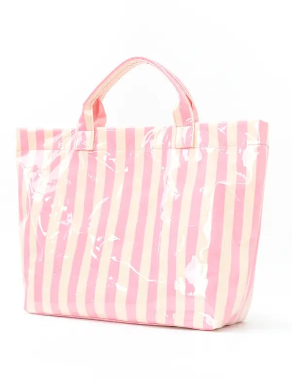 🔥Hot Sale 🌟Striped tote bag, stylish and lightweight tote bag, large capacity portable travel shoulder bag
